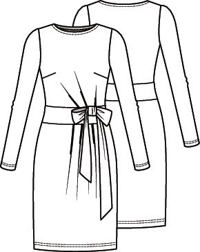 Knipmode 2011-16 jurk