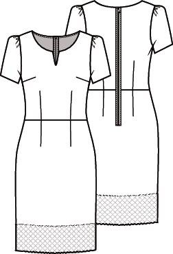 Knipmode 2012-04 jurk
