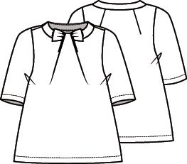 Knipmode 2102-17 top