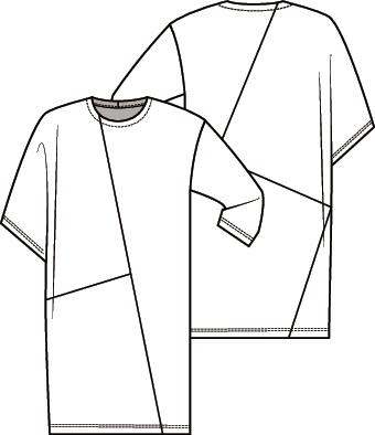 Knipmode 2001-15 jurk