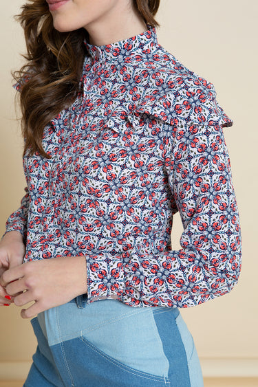 Knipmode 2103-13 blouse