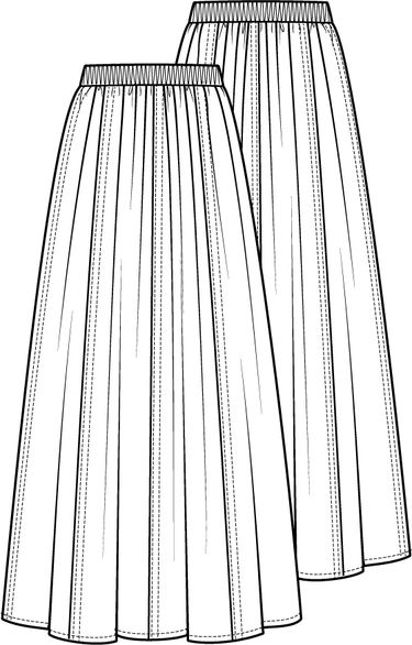 Knipmode 0423 - 12 - Rok - Model