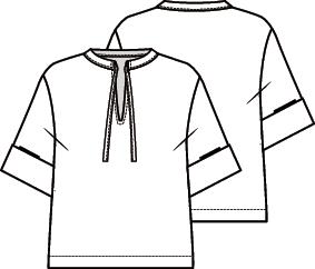 Knipmode 2105-18 t-shirt