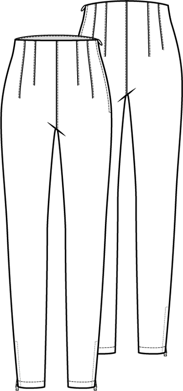 Knipmode 2205-14 broek