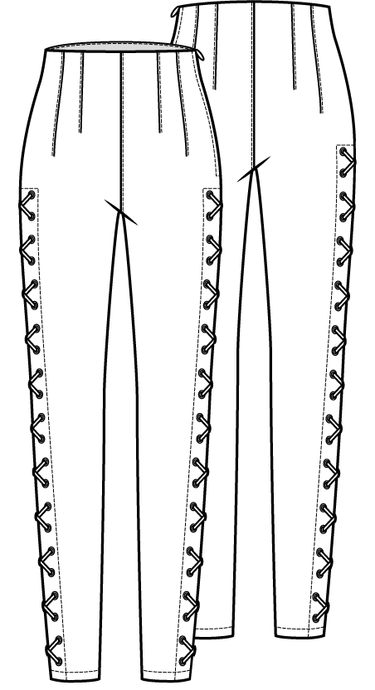 Knipmode 2205-15 broek