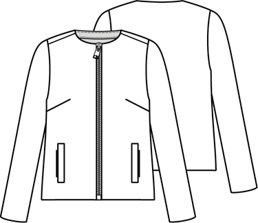Knipmode 2205-20 jasje