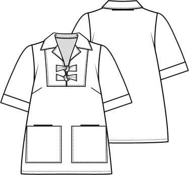 Knipmode 2205-08 top