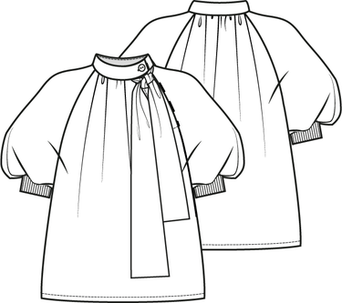Knipmode 0623 - 12 - Blouse 6