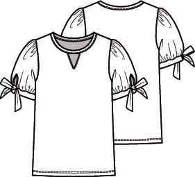Knipmode 2007-17 t-shirt