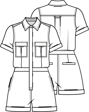 Knipmode 2307 - 10 - Jumpsuit model