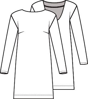 Knipmode 2009-03 jurk