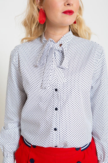knipmode 0420 - 19 blouse