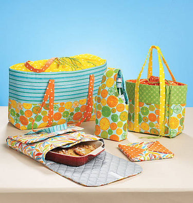 McCall's 6338 picknick tassen