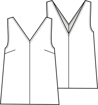 Knipmode 2608-02 top