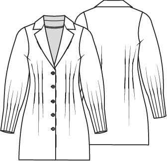 Knipmode 2511-10 jurk