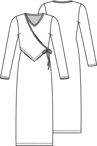 Knipmode 2510-13 jurk