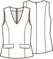 Knipmode 2605-14 top