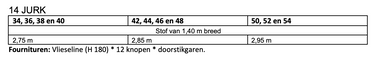 Knipmode 2407-14 overhemdjurk