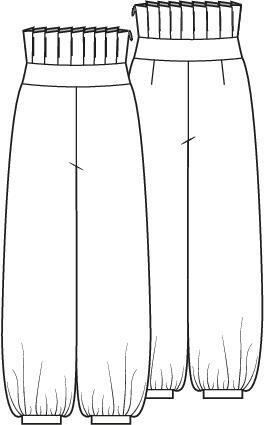 Knipmode 2511-15 broek