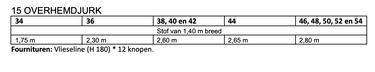 Knipmode 2407-15 overhemdjurk