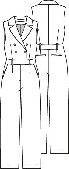 Knipmode 2504-15 jumpsuit