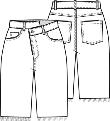 Knipmode 2608-15 short