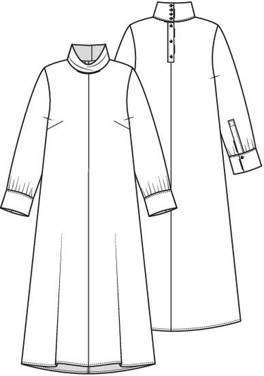 Knipmode 2511-16 jurk