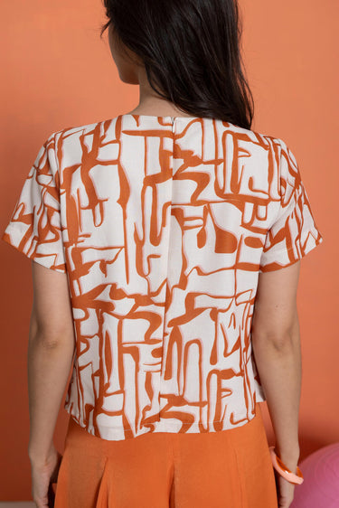 Knipmode 2604-17 top