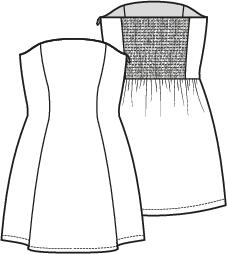 Knipmode 2509-18 tuniek
