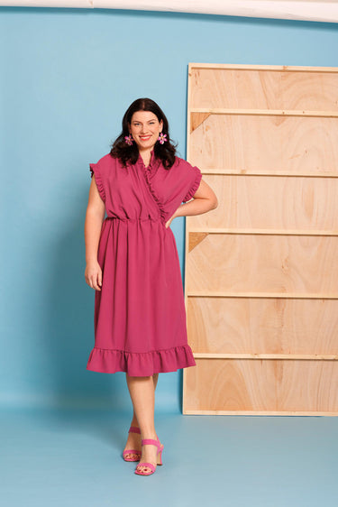 Knipmode 2406-19 jurk