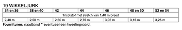 Knipmode 2408-19 wikkeljurk