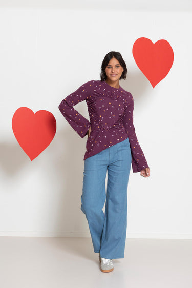 Knipmode 2502-19A+19B jurk + top