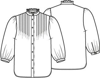 Knipmode 2601-20 blouse
