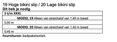 Knipmode 2607-20 bikini slip
