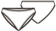 Knipmode 2607-20 bikini slip