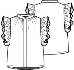 Knipmode 2411-20 blouse