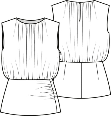 Knipmode 2608-20 top