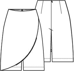 Knipmode 2512-21 culotte