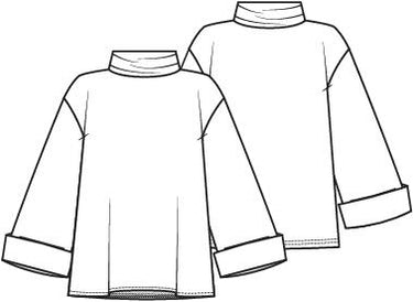 Knipmode 2513-21 top