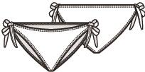 Knipmode 2607-21 bikini slip