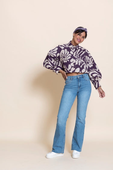 Knipmode 2502-22A+B jurk + blouse