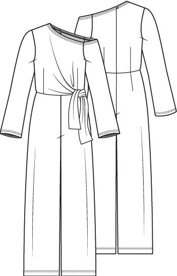 Knipmode 2510-23 jumspuit