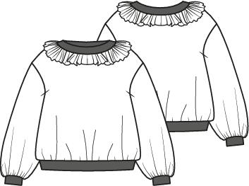 Knipmode 2411-23 sweater