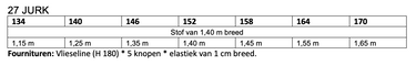 Knipmode 2409-27 jurk