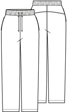 Knipmode 2513-28 broek