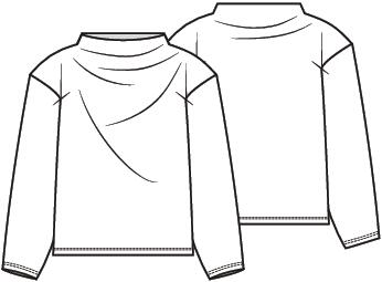 Knipmode 2602-03 sweater