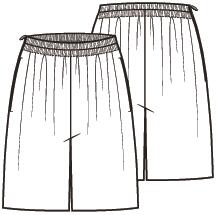 Knipmode 2607-03 short