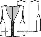 Knipmode 2506-03 gilet