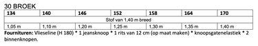 Knipmode 2411-30 broek