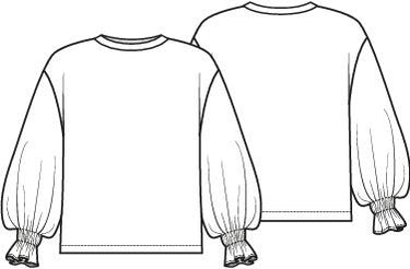 Knipmode 2601-04 sweater
